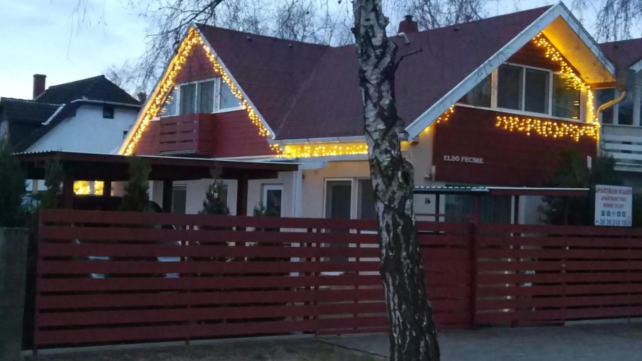 Elso Fecske Apartmanok Siofok Luaran gambar